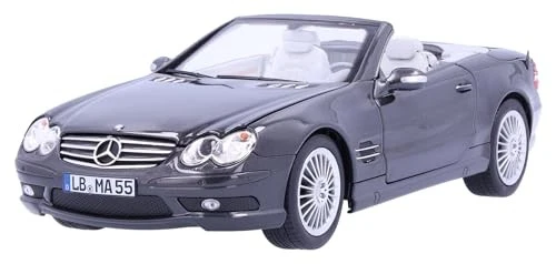 [Mercedes-Benz Collection] Genuine SL 55 AMG R 230 2001-2006 1/18 Scale Obsidian
