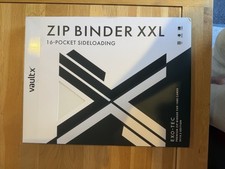 VaultX Exo-Tec Zip Binder SV10.5 Pokemon 16-Pocket XXL Black Bolt & White Flare
