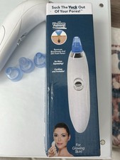 Electric Blackhead Remover Cleaner Face Diamond Pore Vacuum Suction White Heads