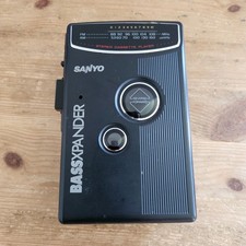 Sanyo MGR200 Stereo AM/FM Radio Cassette Player BassXpander