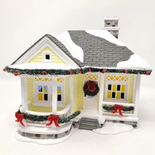 Department 56 Morning Dew Cottage Country Living Christmas Village 6006976 Rare