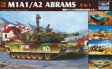 M1A1/A2 Abrams 5 in 1  - Trumpeter 01535
