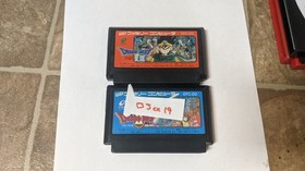 Nintendo Famicom Lot of 2 - Dragon Quest III & II - DJcx19