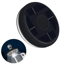 ZMTECH 1PC Flagpole Solar Light Solar Flag Pole Lights Outdoor Waterproof LED...