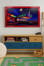 32, 43, 50, 55 inch Ornate frame for Samsung The Frame and Frame Pro TV models