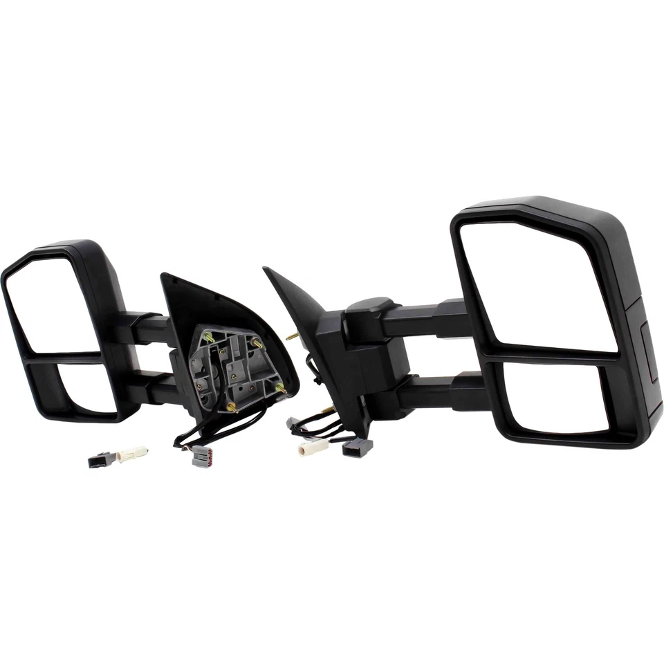 Espejo retrovisor derecho o izquierdo negro para 1999-2007 serie F Super Duty Foto 2 de 4