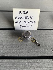 10 Ear Ball Jig 2oz W / Swivels. Fluke, SeaBass 