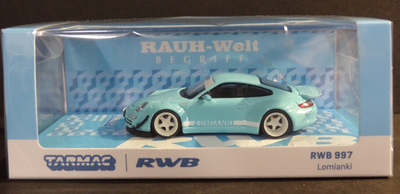 TARMAC WORKS 1/64 BLUE - PORSCHE RWB 997 - LOMIANKI | eBay