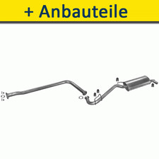 Auspuff Auspuffanlage für RENAULT CLIO FLIEßHECK 1.2 1.9 D 1990-1998