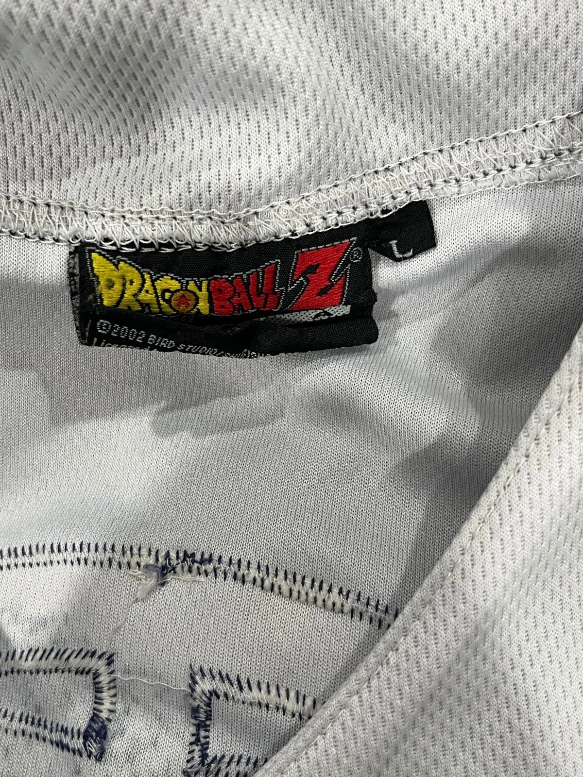 DRAGON BALL Z BASEBALL JERSEY SHIRT 2002 MEN’S LARGE