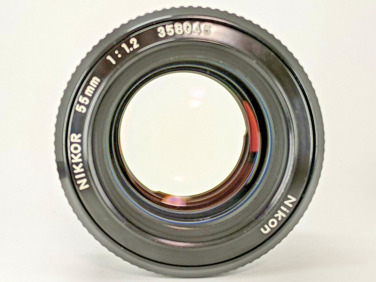 Near MINT】Nikon Non Ai Nikkor 55mm F1.2 Standard Bright MF Near MINT】Nikon Non Ai Nikkor 55mm F1.2 Standard Bright MF