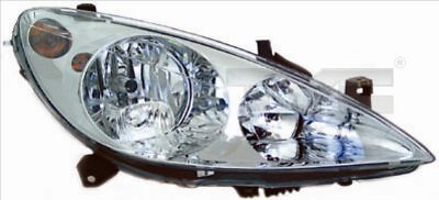 Right TYC 20-0165-05-2 Headlight for PEUGEOT