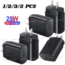 25W Type C USB-C Super Fast Wall PD Charger Block For Samsung Galaxy S10 S20 S21