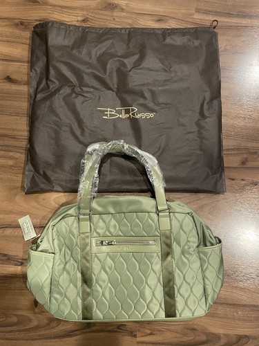 Bella Russo 18" Weekender gesteppte Seesack grün