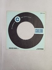 45 RPM 7" RECORD SLEEVES CO. SLEEVE 1 PACK SEE PHOTOS - Carlton SLV195