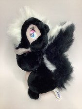 Vintage Walt Disney Store Bambi Flower Skunk Stuffed Animal 10 Plush Toy NWT