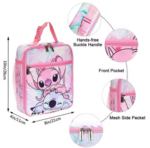 Lilo and Stitch Backpack Bookbag Rucksack Bagpack Schoolbag kids travel bag - Picture 13 of 26