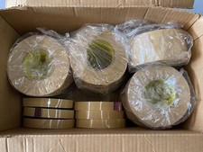 6 new Rolls - 3M Scotch 8896 1" x 120 Yds 24mm x 110m Ivory Strapping Tape