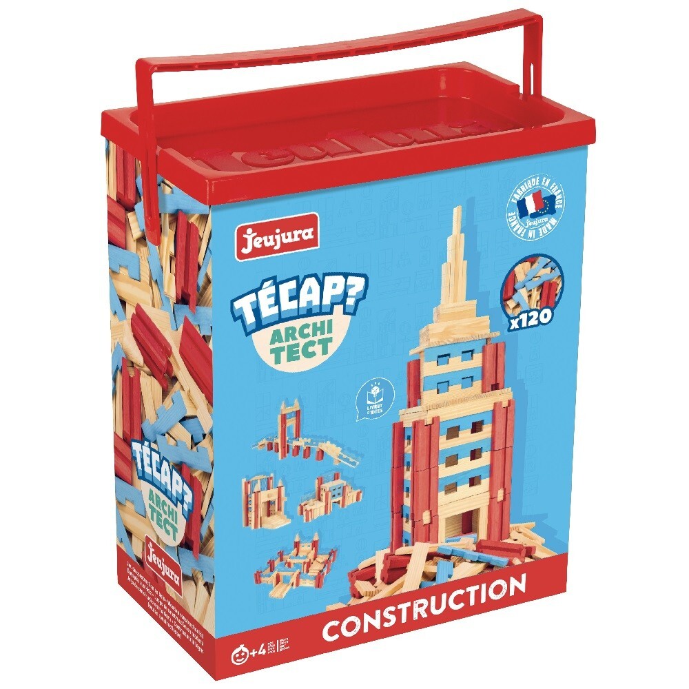 Gioco Di Costruzione Técap ? Architect 120 Pezzi Made IN jura - Jeujura 8346