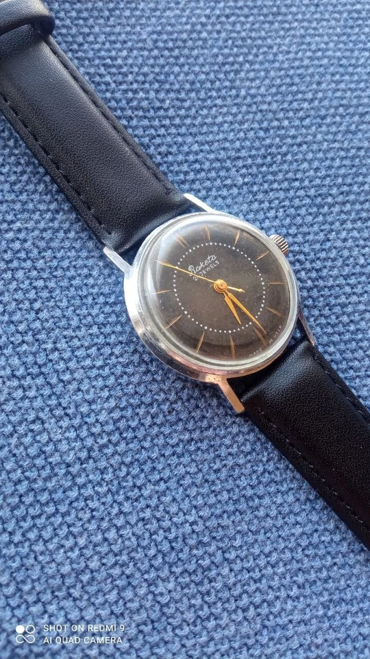 Watch USSR RAKETA 2609a Mechanical Soviet Vintage Wristwatch Rare ussr 21j - Image 3 of 4