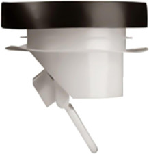 White Odor Proof Shower Floor Drain Backflow Preventer Drain Stopper One Way Dra