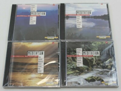 (4) LaserLight Digital Meditation Classical Relaxation CD's NIP