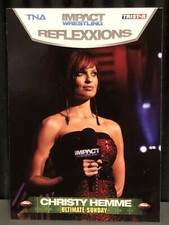 2012 Christy Hemme TNA Tri-star WWE Wrestling Card#64 Impact NWA Nitro Girls NXT