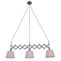 NäVe E27 Pendelleuchte Adrienne 100X35Cm Natur 6132027