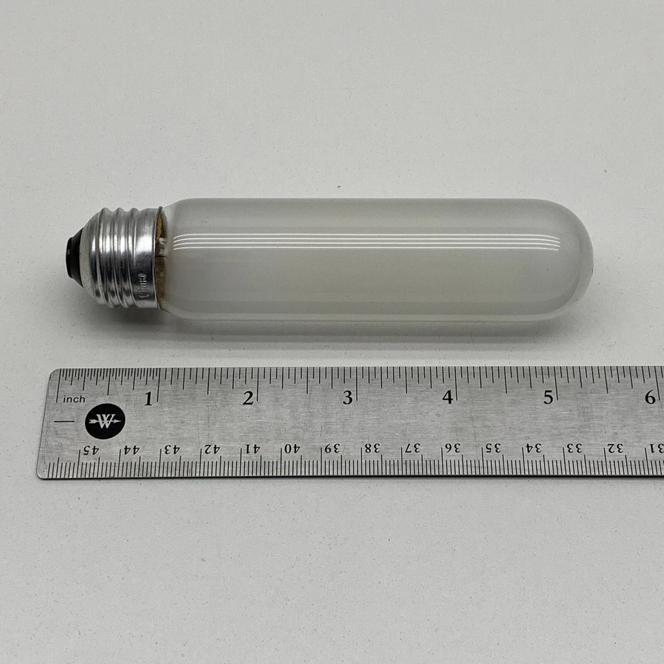 (3-Pack) Sylvania 25T10/IF Tubular Appliance 25W Lamp Light Bulb Frost 120V E26 - Image 3 of 4