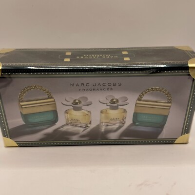 MARC JACOBS 4 Pc Mini EDP EDT Travel GIFT Set DAISY/DECADENCE