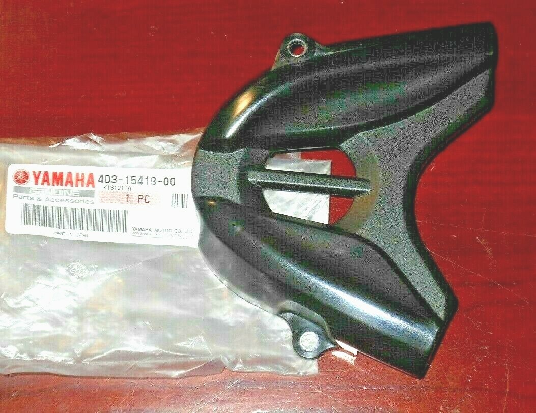 YAMAHA RAPTOR 250 ENGINE FRONT SPROCKET COVER, GUARD 4D3-15418-00