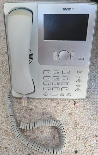 Snom 870 Generation VoIP-Office-Telefon mit Zusatzbedienfeld