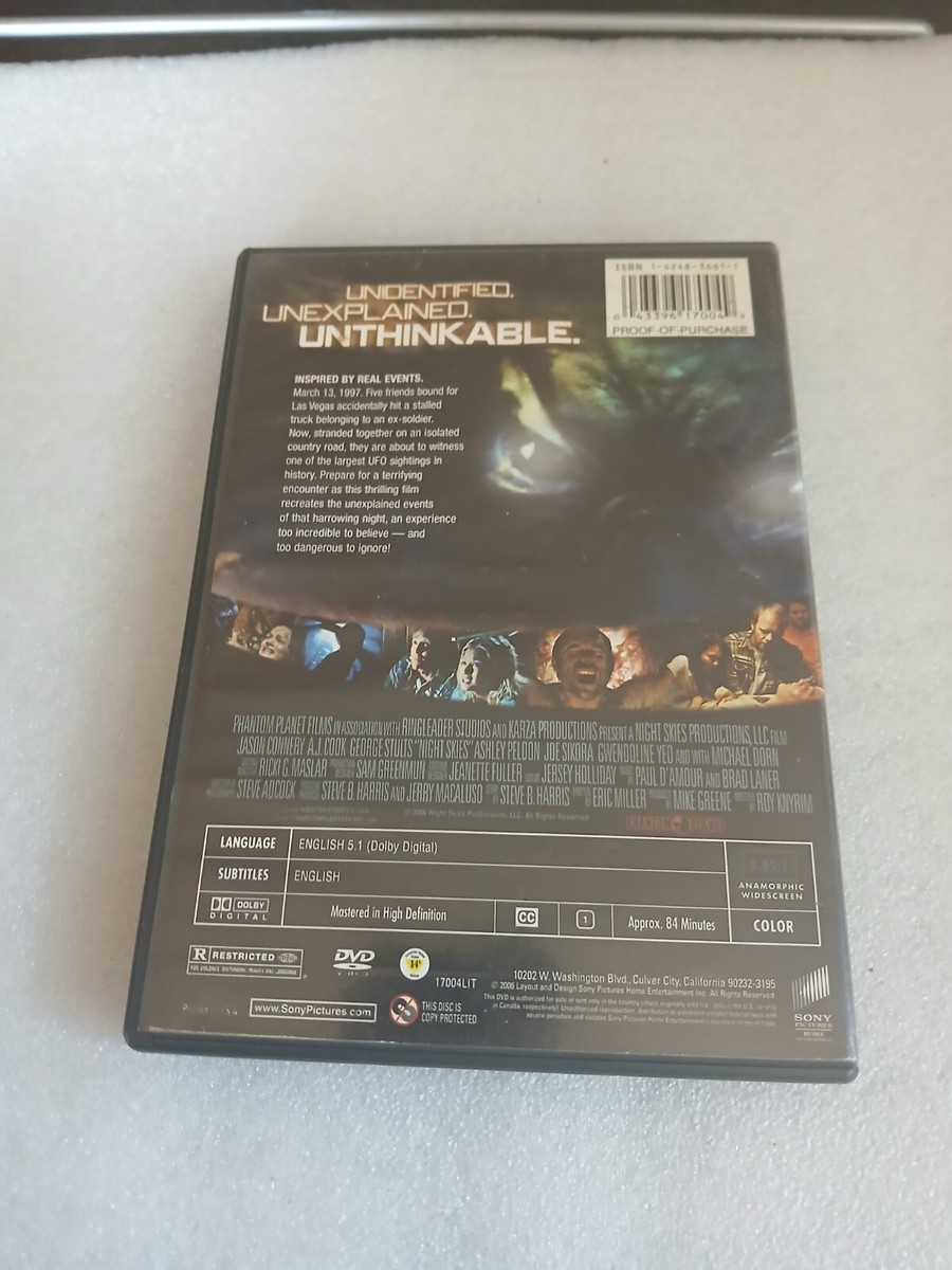 Night Skies (DVD, 2007) Z2 43396170049| eBay