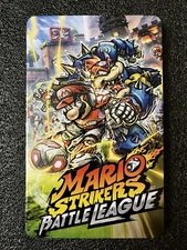 Mario Strikers Battle League Switch NS CUSTOM Steelbook Case (NO GAME)