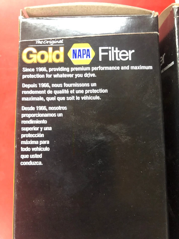 LOTE DE (3) FILTRO DE COMBUSTÍVEL RESISTENTE NAPA GOLD 3243 COMO WIX 33243 MANN + MANTA - Imagem 3 de 4