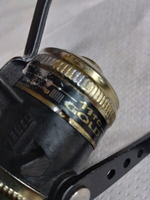 Zebco 11TG Gold Fishing Reel Trigger Spinning Made in USA Zebco 11TG Gold Fishing Reel Trigger Spinning Made in USA