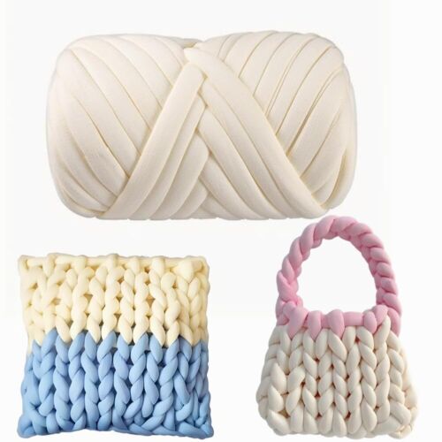 Chunky Yarn Chunky Merino Wool Yarn Super Soft Washable Super Bulky Giant Woo...