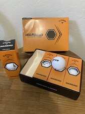 Callaway Warbird Golf Balls - White, Pack of 12 Promotional “PRICE” NEW Custom