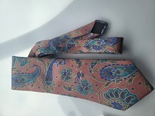Kuppenheimer Italian silk tie paisley made in usa