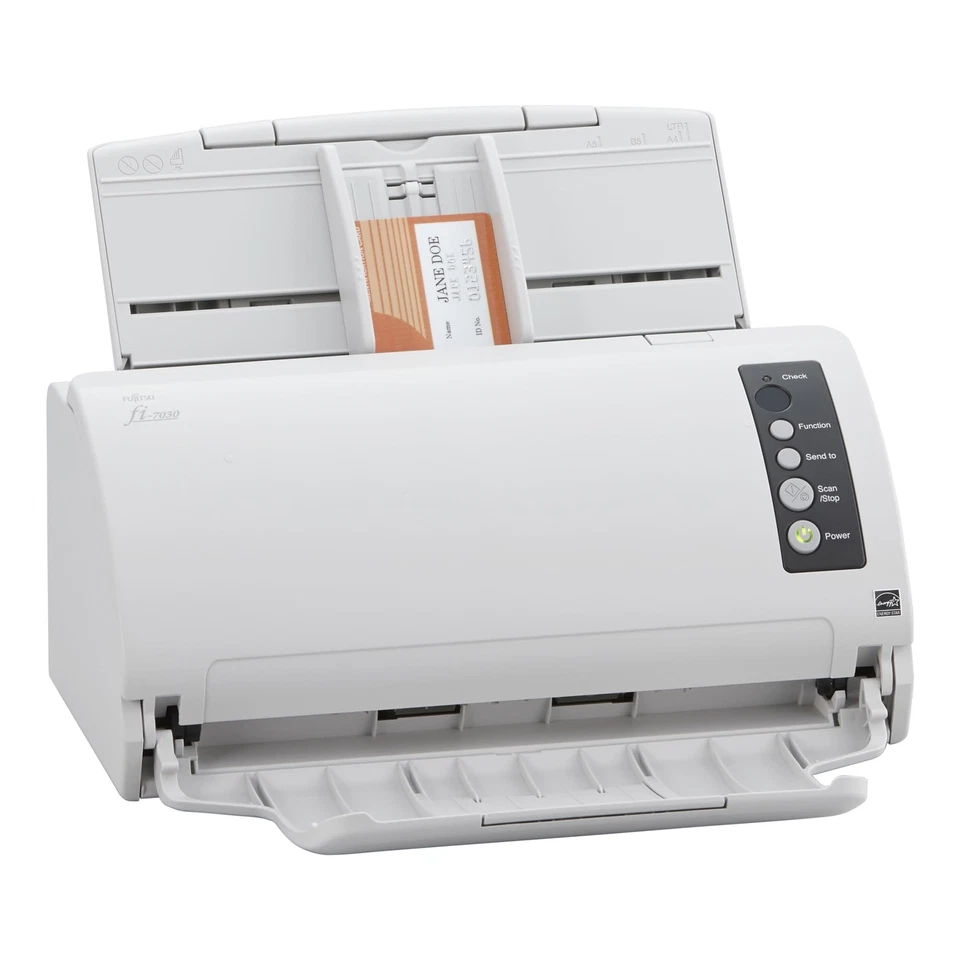 Fujitsu fi-7030 Value-Priced Front Office Color Duplex Document Scanner(ADF) - Image 3 of 4