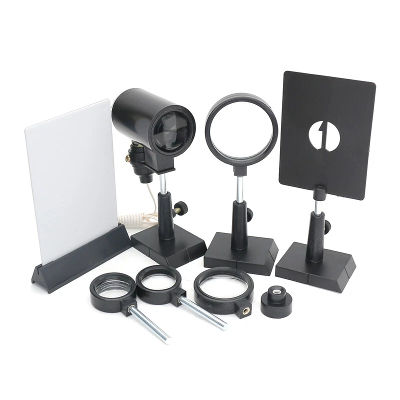 Middle School Optical Physical Experiment Prism kit Convex Lens Concave Lens