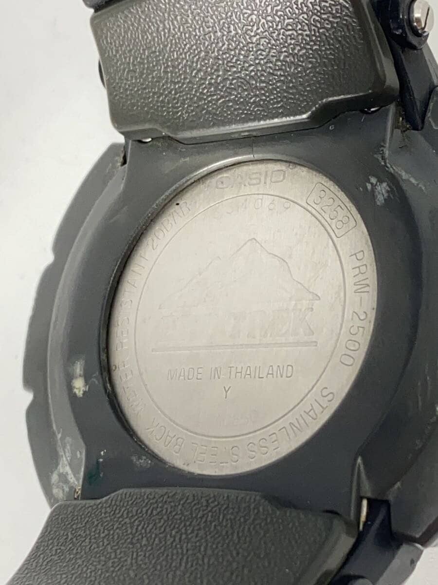 CASIO Gショク時計　PRO TREK（PRW2500R-1） Casio Protrek PRW-2500 Solar Atomic Digital Watch Black