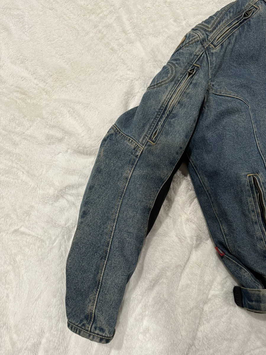 Cortech Rider Blues DSX Motorcycle Armored Jean Denim Jacket Cortech Rider Blues DSX Motorcycle Armored Jean Denim Jacket