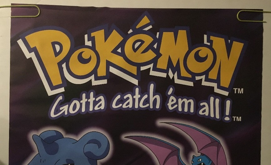Pokémon Got To Catch 'em All Collage Vintage Poster Trading Card