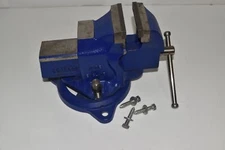 Record SQ3 Bench Vise 3" Swivel Base Made In Sheffield England  (DDX27)