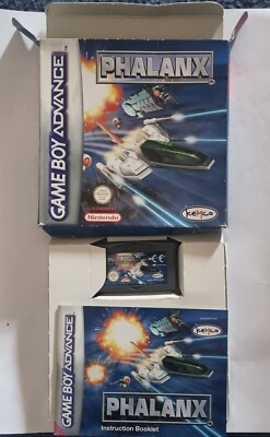 RAR Nintendo Gameboy Advance - PHALANX - OVP, SPIEL & ANLEITUNG - GBA