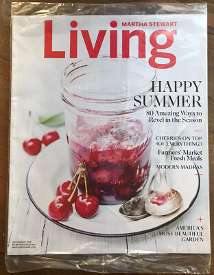 Martha Stewart Living Magazine July/August 2019 July Fourth Ideas Happy Summer