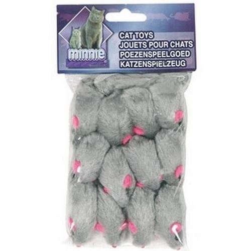 MarverFace Katzenspielzeug - 9 Mäuse & 10 Katzenminze Sticks Set