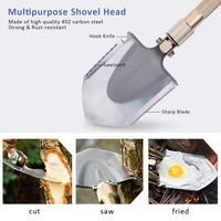 Walktrip Military Portable Folding Shovel And Pickax Survival Shovel With Tac... on sale Walktrip Military Portable Folding Shovel And Pickax Survival Shovel With Tac... on sale