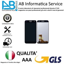 SCHERMO DISPLAY HUAWEI G7 NERO TOUCH SCREEN LCD VETRO ASCEND BLACK RICAMBIO G7